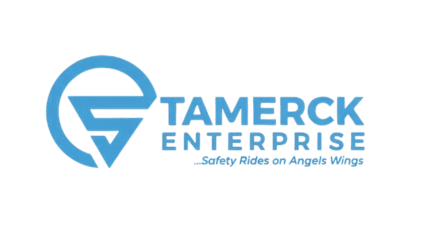 Stamerck Enterprise Logo - Safety Rides on Angels Wings